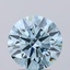 3.13 Ct. Fancy Intense Blue Round Lab Grown Diamond