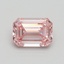 0.70 Ct. Fancy Intense Pink Emerald Lab Grown Diamond