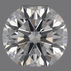 Round diamond — real photo