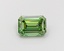 1.08 Ct. Fancy Vivid  Green Emerald Lab Grown Diamond