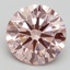 2.06 Ct. Fancy Intense Pink Round Lab Grown Diamond