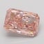 2.08 Ct. Fancy Vivid Pink Radiant Lab Grown Diamond