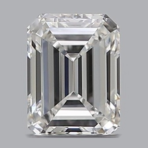 Emerald diamond — real photo