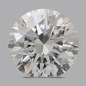 Round diamond — real photo