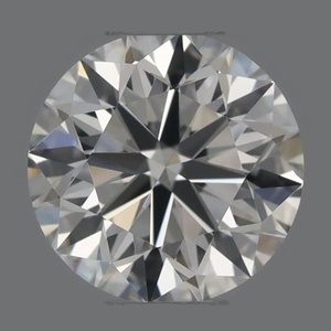 Round diamond — real photo