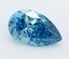 2.99 Ct. Fancy Vivid  Blue Pear Lab Grown Diamond