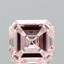 2.50 Ct. Fancy Intense  Pink Asscher Lab Grown Diamond