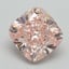 3.08 Ct. Fancy Intense Pink Cushion Lab Grown Diamond