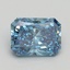 2.01 Ct. Fancy Vivid Blue Radiant Lab Grown Diamond