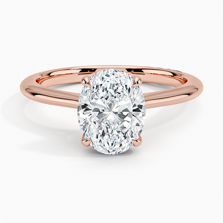 18K Rose Gold Tacori Founder's Petite Diamond Ring