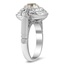 The Tomasine Ring, smalltop view on a hand