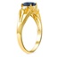 The Seddon Ring, smalltop view on a hand