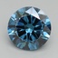 2.50 Ct. Fancy Vivid Blue Round Lab Grown Diamond