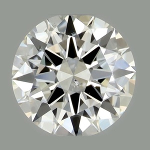 Round diamond — real photo