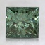 2.47 Ct. Fancy Vivid Pacific Green Princess Lab Grown Diamond