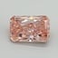 11.03 Ct. Fancy Vivid Pink Radiant Lab Grown Diamond