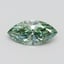 1.01 Ct. Fancy Vivid Pacific Green Marquise Lab Grown Diamond