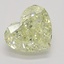 1.05 Ct. Fancy Light Yellow Heart Diamond