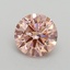 1.57 Ct. Fancy Intense Pink Round Lab Grown Diamond