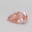 0.50 Ct. Fancy Intense Pink Pear Lab Grown Diamond