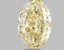 1.10 Ct. Fancy Vivid Yellow Oval Lab Grown Diamond