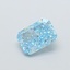 1.09 Ct. Fancy Vivid Blue Radiant Lab Grown Diamond