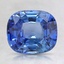 10x8.7mm Blue Cushion Sapphire