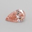 0.52 Ct. Fancy Intense Pink Pear Lab Grown Diamond