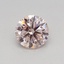 0.31 Ct. Fancy Intense Pink Round Lab Grown Diamond