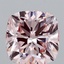 2.96 Ct. Fancy Intense Pink Cushion Lab Grown Diamond