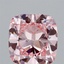 1.42 Ct. Fancy Vivid Pink Cushion Lab Grown Diamond