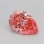 0.41 Ct. Fancy Vivid Pink Pear Lab Grown Diamond
