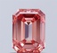 1.03 Ct. Fancy Vivid  Pink Emerald Lab Grown Diamond