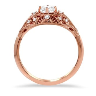 Custom Glamorous Art Deco Diamond Ring