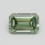 1.09 Ct. Fancy Intense Green Emerald Lab Grown Diamond