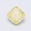 1.13 Ct. Fancy Intense Yellow Cushion Lab Grown Diamond