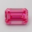 1.75 Ct. Fancy Vivid  Pink Emerald Lab Grown Diamond