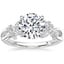 18K White Gold Summer Blossom Diamond Ring (1/4 ct. tw.), smalltop view