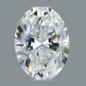 Oval diamond — real photo