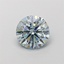 1.01 Ct. Fancy Intense Blue Round Lab Grown Diamond