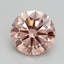 3.01 Ct. Fancy Intense Pink Round Lab Grown Diamond
