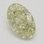 1.05 Ct. Fancy Light Brownish Greenish Yellow Oval Diamond