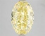 5.20 Ct. Fancy Vivid Yellow Oval Lab Grown Diamond