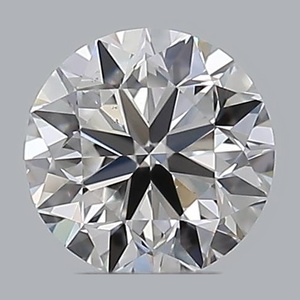 Round diamond — real photo