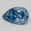 2.20 Ct. Fancy Vivid Blue Pear Lab Grown Diamond