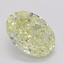1.63 Ct. Fancy Light Yellow Oval Diamond