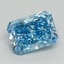 2.32 Ct. Fancy Vivid Blue Radiant Lab Grown Diamond