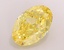 6.02 Ct. Fancy Vivid  Yellow Oval Lab Grown Diamond