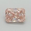 1.62 Ct. Fancy Intense Pink Radiant Lab Grown Diamond