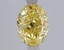 2.02 Ct. Fancy Intense  Yellow Oval Lab Grown Diamond